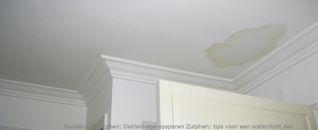 Daklekkage opsporen Zutphen: tips voor een waterdicht dak