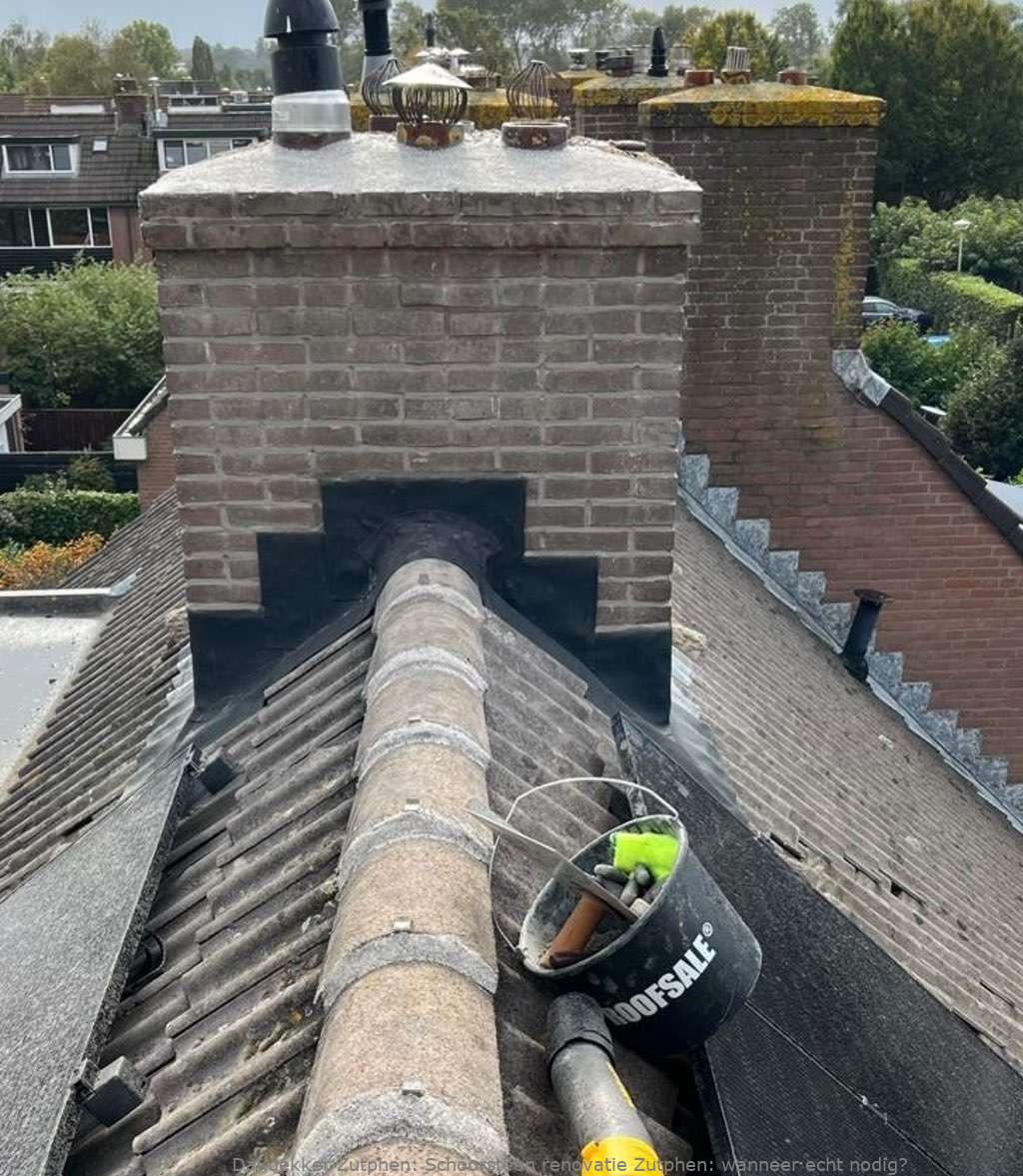 Schoorsteen renovatie Zutphen: wanneer echt nodig?