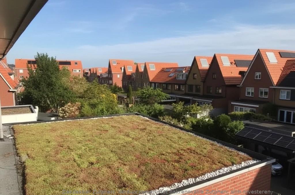 Verduurzamen met dakrenovatie Zutphen: slim investeren